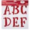Alphabet Handlettered Serif Stencils, 12" x 12" by Craft Smart®